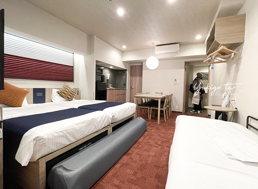 【京都公寓式飯店推薦】MONday Apart Premium 京都曼迪高級公寓酒店，廚房洗衣機通通有 @Yuki&#039;s Lazy Channel