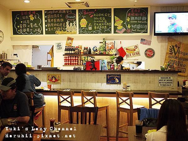 [桃園中壢] Lazy Bird 雷利彼得美式餐廳＊美式漢堡與Brunch早午餐 @Yuki&#039;s Lazy Channel