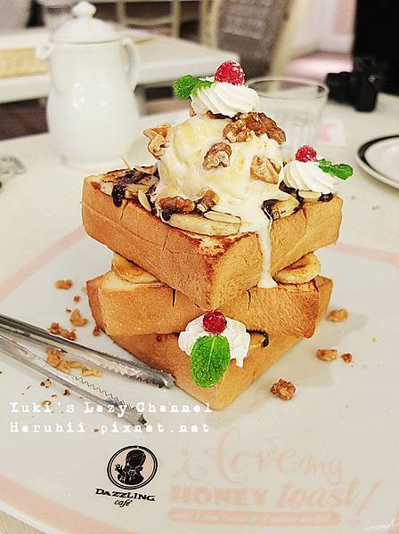 [台北東區] Dazzling Cafe Deluxe＊貴婦的奢華版蜜糖吐司新分店@微風廣場 @Yuki&#039;s Lazy Channel