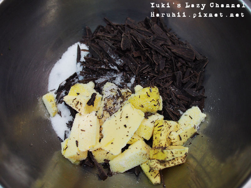 【食譜】巧克力布朗尼(Brownie)好簡單～第一次挑戰就成功，巧克力布朗尼做法、布朗尼食譜 @Yuki&#039;s Lazy Channel