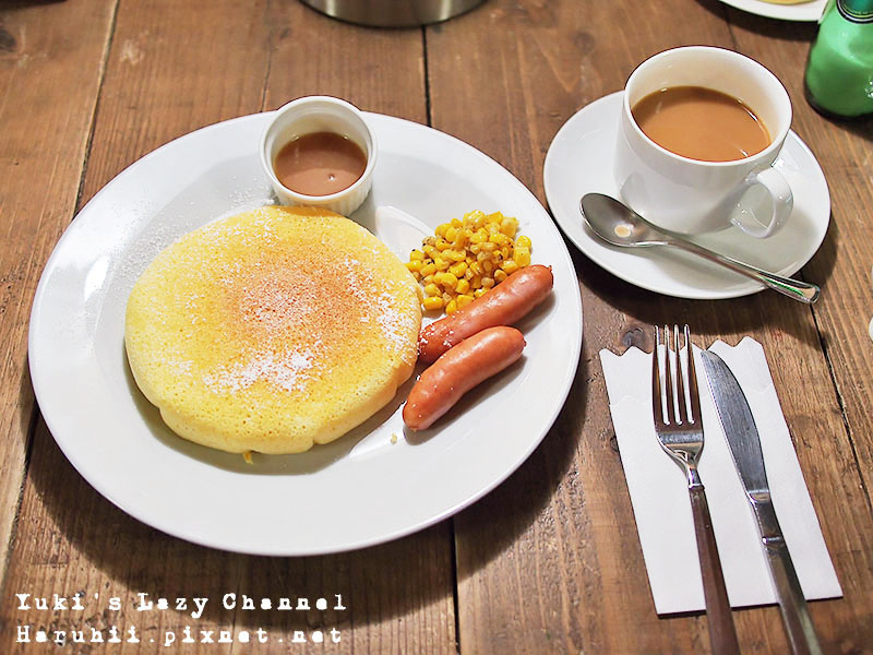 [京都咖啡鬆餅推薦] Cafe Rhinebeck カフェ ラインベック＊來個咖啡店的鬆餅早餐吧 @Yuki&#039;s Lazy Channel