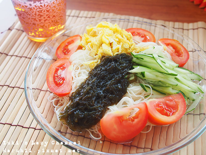 夏天就要清爽吃～來自沖繩的低熱量健康食材—琉球長壽藻(水雲) 簡單食譜DIY @Yuki&#039;s Lazy Channel