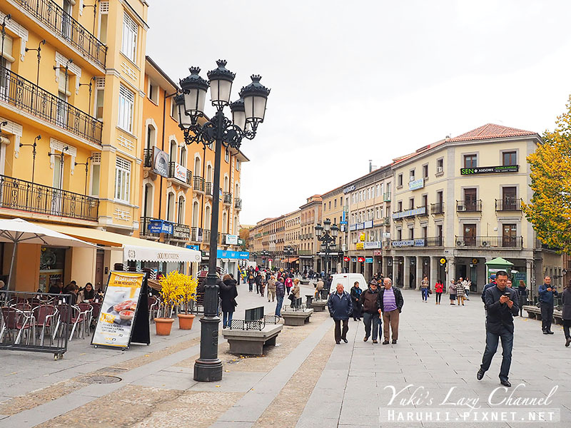塞哥維亞Segovia：古羅馬水道橋、舊城區散步，馬德里近郊一日遊推薦 @Yuki&#039;s Lazy Channel