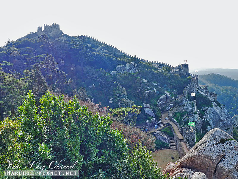 【葡萄牙】辛特拉Sintra：摩爾人城堡Castelo dos Mouros，來去中世紀古堡練腿力！ @Yuki&#039;s Lazy Channel