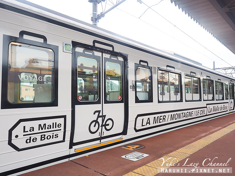 [岡山] La Malle de Bois 旅の道具箱列車：岡山－宇野，搭上爽朗白色觀光列車，前進瀨戶內國際藝術祭 @Yuki&#039;s Lazy Channel