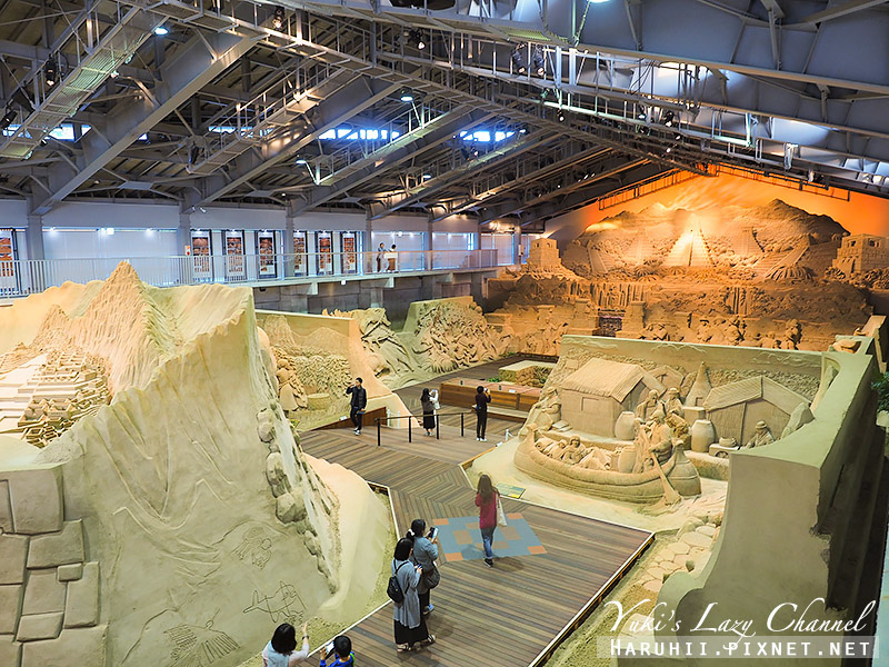 [鳥取] 砂之美術館：年年更新的沙雕美術館，第九期南美篇，看沙雕遊世界 @Yuki&#039;s Lazy Channel