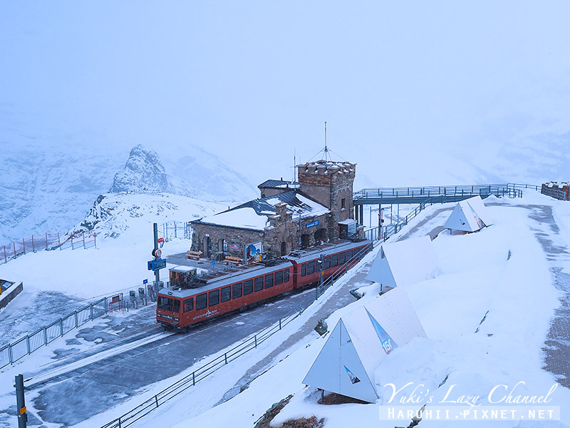 [瑞士策馬特交通Zermatt] 一覽馬特洪峰雙路線：登山火車&gt;Gornergrat觀景台、纜車&gt;馬特洪峰冰川天堂Matterhorn Glacier Paradise @Yuki&#039;s Lazy Channel