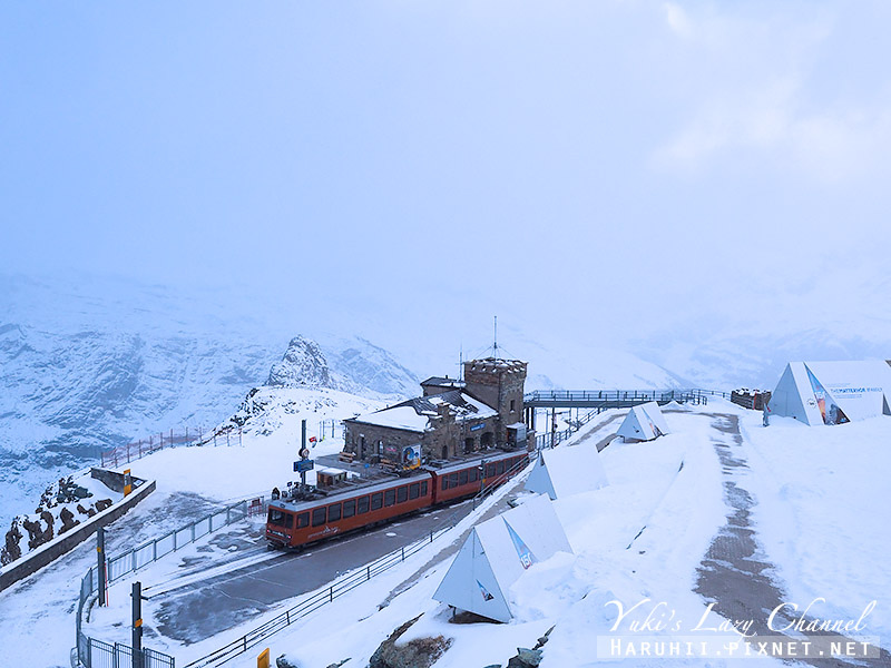 [瑞士策馬特交通Zermatt] 一覽馬特洪峰雙路線：登山火車&gt;Gornergrat觀景台、纜車&gt;馬特洪峰冰川天堂Matterhorn Glacier Paradise @Yuki&#039;s Lazy Channel
