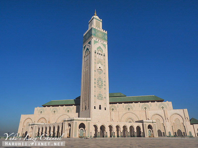 [摩洛哥] 卡薩布蘭卡 哈桑二世清真寺Hassan II Mosque：壯觀的海上清真寺，非洲最大清真寺 @Yuki&#039;s Lazy Channel