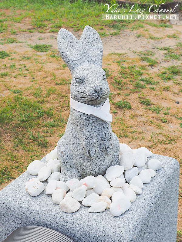 [鳥取] 白兔神社：因幡白兔與大國主的結緣地，各種超萌白兔御守一定要買 @Yuki&#039;s Lazy Channel