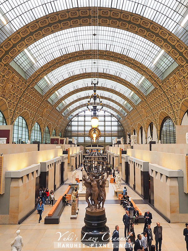 【巴黎】奧塞美術館：梵谷迷必訪，舊火車站改建近代美術館，奧賽美術館門票、交通、開放時間整理 @Yuki&#039;s Lazy Channel