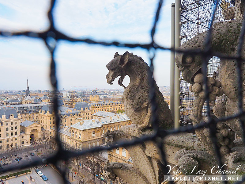 [巴黎] 巴黎聖母院：登塔感受鐘樓怪人氛圍、怪獸走廊，巴黎聖母院門票、交通、開放時間整理 @Yuki&#039;s Lazy Channel