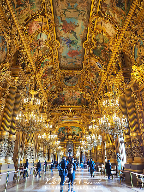 [巴黎] 巴黎歌劇院/加尼葉歌劇院 Opéra Garnier：不輸宮殿的華麗劇場，巴黎歌劇院門票、交通、開放時間、訂票整理 @Yuki&#039;s Lazy Channel