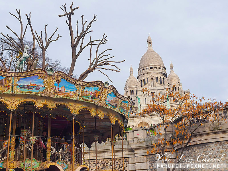 [巴黎] 聖心堂、紅磨坊 Moulin Rouge：巴黎必訪蒙馬特地標，聖心堂開放時間、交通路線整理 @Yuki&#039;s Lazy Channel