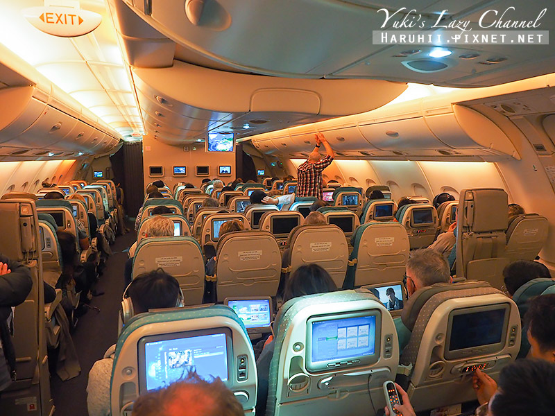 新加坡航空 新航 Singapore Airlines SQ322 新加坡-倫敦 新航A380-800 上層經濟艙、飛機餐，飛行記錄 @Yuki&#039;s Lazy Channel