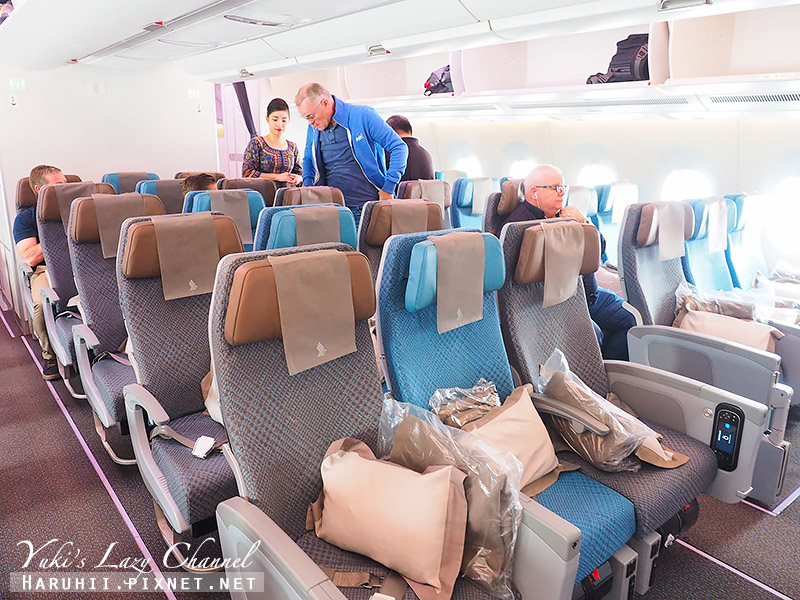 新加坡航空 新航 Singapore Airlines SQ323 阿姆斯特丹-新加坡 新航A350-900 經濟艙、飛機餐、機上設備飛行紀錄 @Yuki&#039;s Lazy Channel