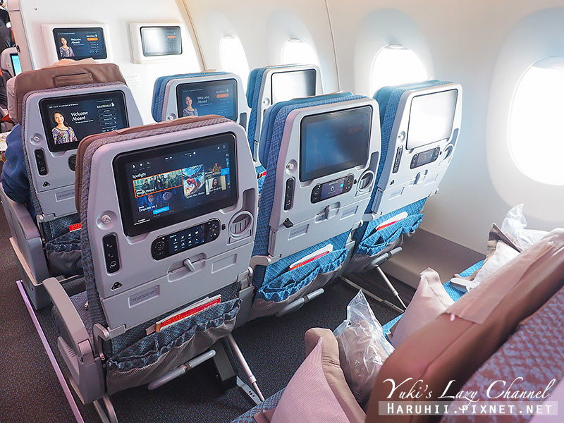 新加坡航空 新航 Singapore Airlines SQ323 阿姆斯特丹-新加坡 新航A350-900 經濟艙、飛機餐、機上設備飛行紀錄 @Yuki&#039;s Lazy Channel