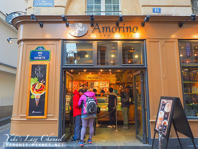 【巴黎】Amorino 小天使花瓣冰淇淋：來朵玫瑰花義式冰淇淋 @Yuki&#039;s Lazy Channel