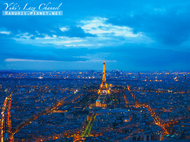 [巴黎] 蒙帕納斯大樓觀景台 Tour Montparnasse：登高看璀璨巴黎夜景，蒙帕納斯大樓門票、交通、開放時間整理 @Yuki&#039;s Lazy Channel