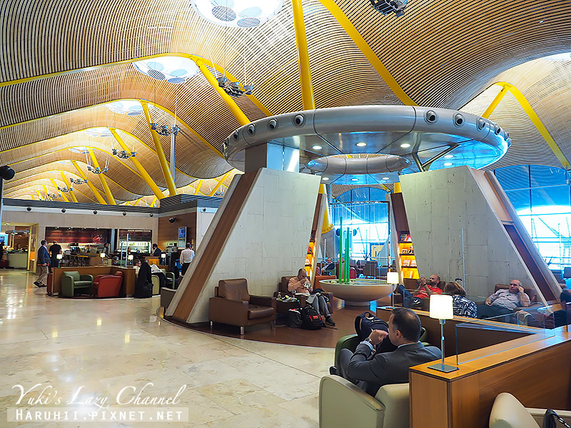 馬德里機場貴賓室｜T4 西班牙航空貴賓室 Iberia Dali VIP Lounge 設備、餐點分享 @Yuki&#039;s Lazy Channel