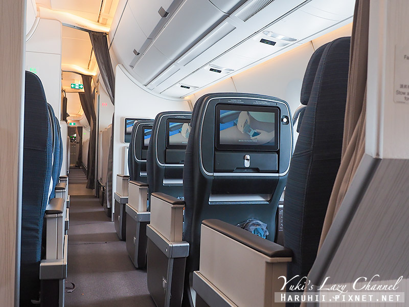 國泰航空 Cathay Pacific CX564 台北-大阪 A350-900經濟艙、豪經艙分享，經濟艙也有哈根達斯吃！ @Yuki&#039;s Lazy Channel