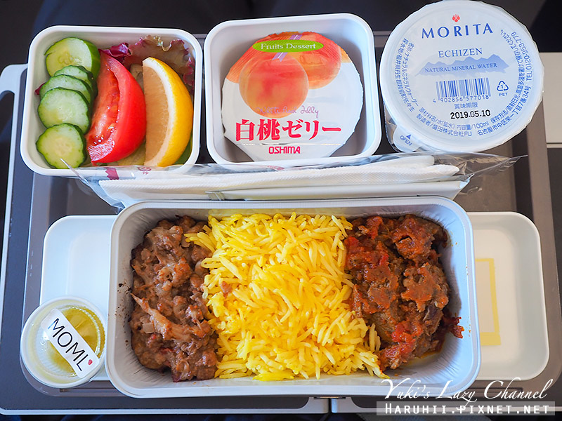 國泰航空 Cathay Pacific CX565 大阪-台北 國泰航空A350-1000(A35K)客機！經濟艙、伊斯蘭教餐點分享 @Yuki&#039;s Lazy Channel
