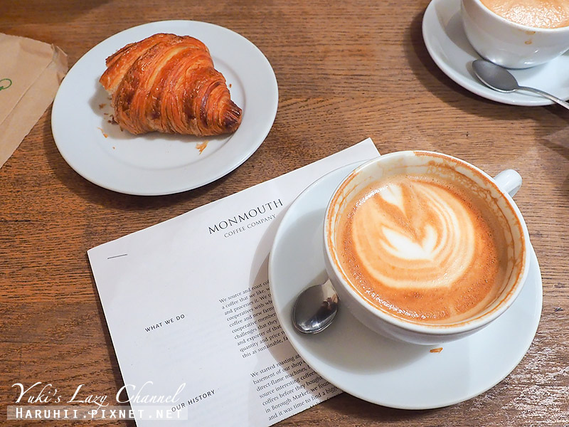 [倫敦] Monmouth Coffee：柯芬園的超人氣獨立咖啡館，平價好喝的英國咖啡 @Yuki&#039;s Lazy Channel