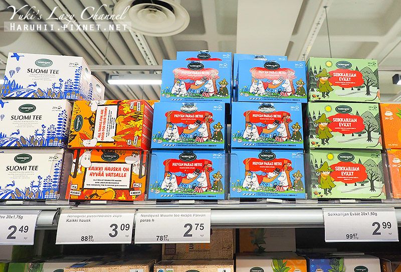 [赫爾辛基] 芬蘭超市必買伴手禮，K Supermarket K超市必買嚕嚕米商品大集合 @Yuki&#039;s Lazy Channel