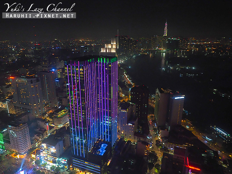 【胡志明觀景台】Bitexco金融塔觀景台Saigon Skydeck：51樓高空酒吧俯瞰西貢夜景 @Yuki&#039;s Lazy Channel