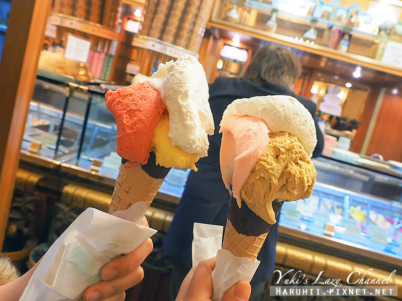 【羅馬必吃】Gelateria Giolitti 喬立提冰淇淋：羅馬百年義大利冰淇淋老店，再冷都要吃！近萬神殿 @Yuki&#039;s Lazy Channel
