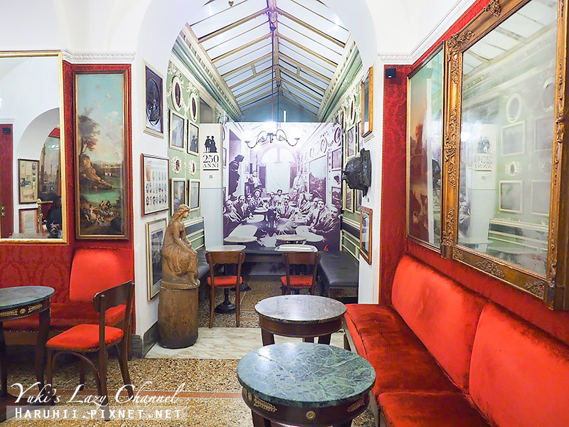 【羅馬】Antico Caffe Greco 古希臘咖啡館：羅馬百年咖啡館，世界十大最美咖啡之一 @Yuki&#039;s Lazy Channel