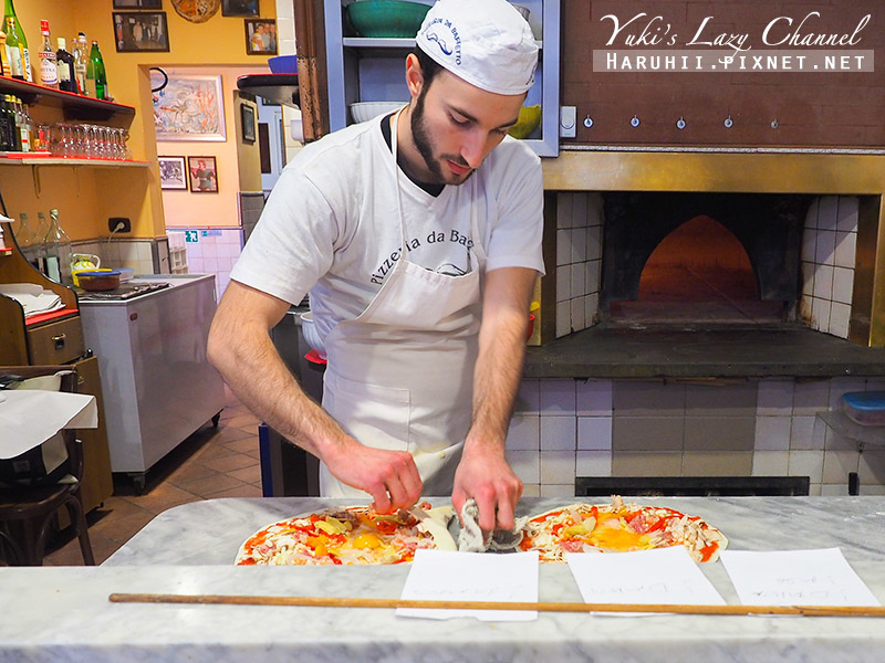 【羅馬】Pizzeria Da Baffetto：一吃愛上的半熟蛋窯烤披薩！ @Yuki&#039;s Lazy Channel