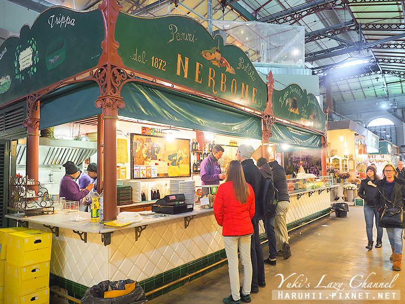 【佛羅倫斯】Da Nerbone牛肚包：佛羅倫斯中央市場熱賣百年的人氣牛肚包 @Yuki&#039;s Lazy Channel