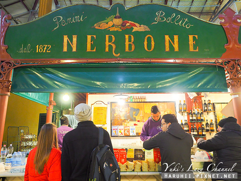 【佛羅倫斯】Da Nerbone牛肚包：佛羅倫斯中央市場熱賣百年的人氣牛肚包 @Yuki&#039;s Lazy Channel