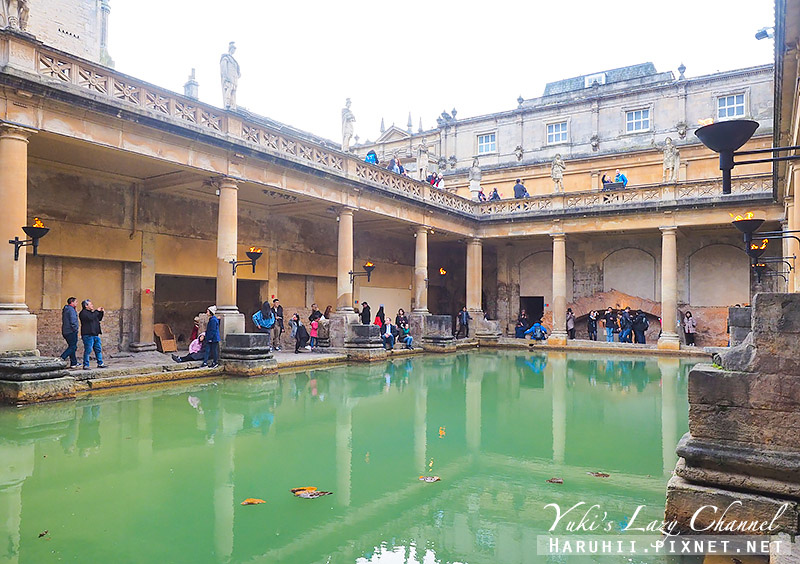 【倫敦近郊】巴斯羅馬浴場 The Roman Baths，門票、開放時間統整，走入千年羅馬浴場 @Yuki&#039;s Lazy Channel