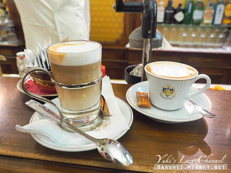 【威尼斯】Caffe Florian 弗洛里安咖啡館(花神咖啡館)：聖馬可廣場旁百年咖啡，世界十大最美咖啡 @Yuki&#039;s Lazy Channel