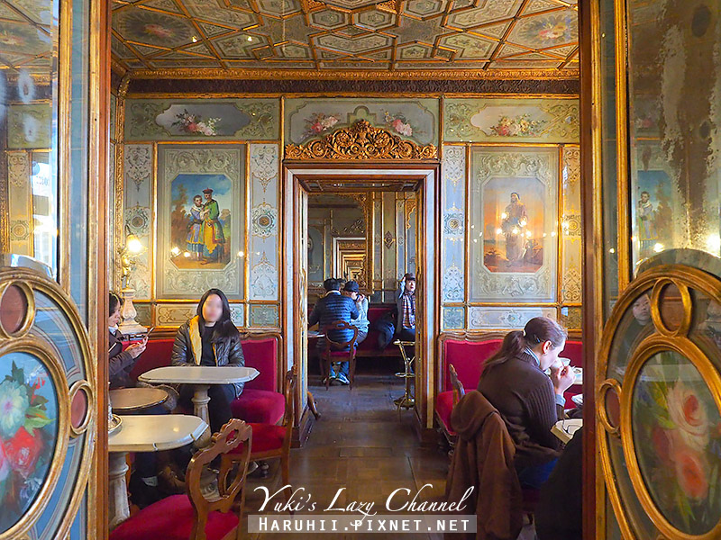 [威尼斯] Caffe Florian 弗洛里安咖啡館(花神咖啡館)：聖馬可廣場旁百年咖啡，世界十大最美咖啡 @Yuki&#039;s Lazy Channel