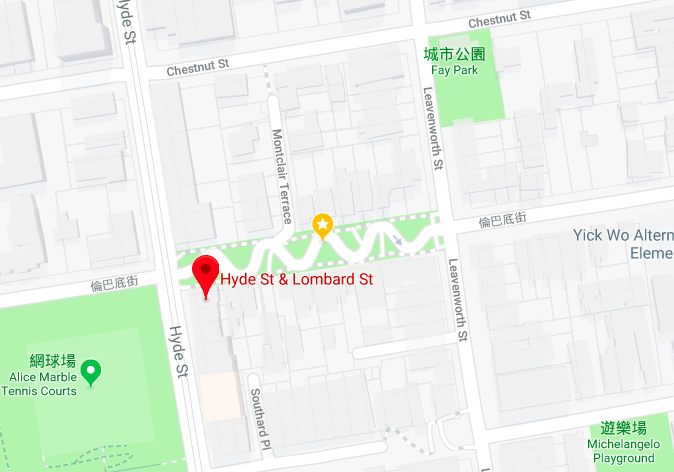 [舊金山] 九曲花街 Lombard Street 倫巴底街：舊金山最有名的彎曲道路 @Yuki&#039;s Lazy Channel