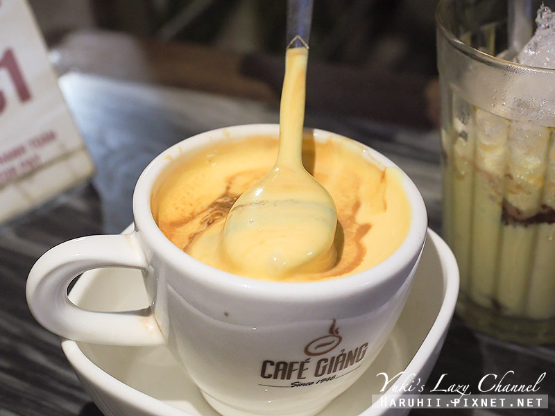 【河內】Giang Cafe：越南蛋咖啡創始店，河內特色咖啡 @Yuki&#039;s Lazy Channel