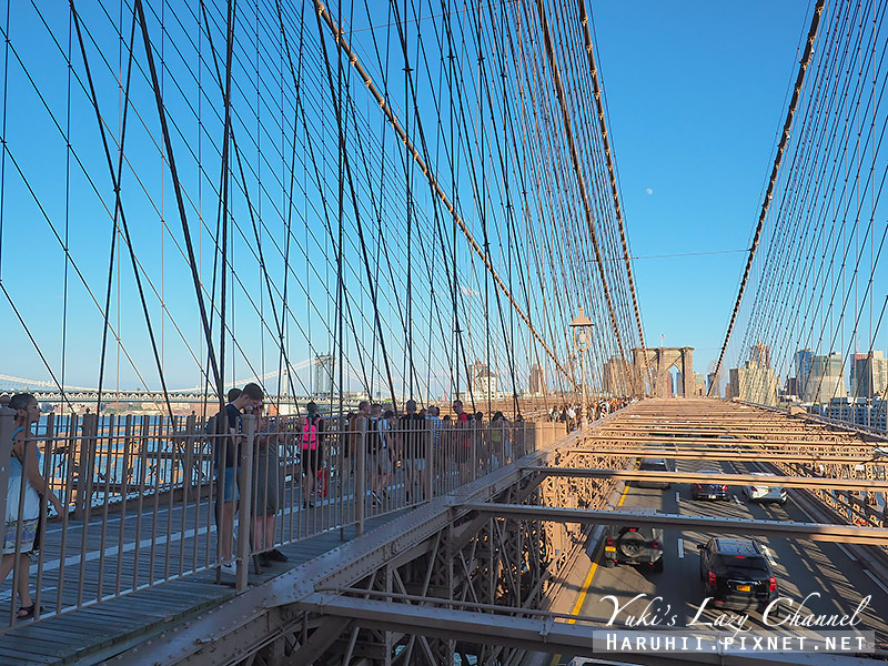 [紐約] 布魯克林大橋 Brooklyn Bridge：紐約經典地標插旗，含布魯克林大橋/曼哈頓大橋雙橋拍攝點建議 @Yuki&#039;s Lazy Channel