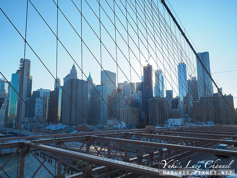 [紐約] 布魯克林大橋 Brooklyn Bridge：紐約經典地標插旗，含布魯克林大橋/曼哈頓大橋雙橋拍攝點建議 @Yuki&#039;s Lazy Channel