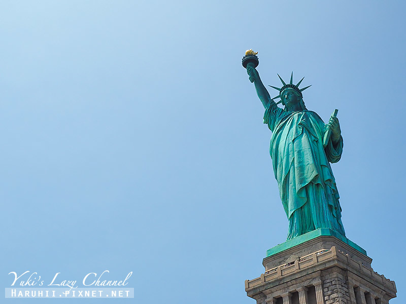 [紐約] 自由女神像&amp;埃利斯島渡輪遊Statue of Liberty：自由女神遊船/紐約天際線/華爾街銅牛地標 @Yuki&#039;s Lazy Channel