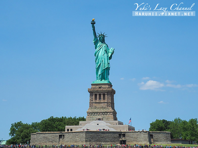 [紐約] 自由女神像&amp;埃利斯島渡輪遊Statue of Liberty：自由女神遊船/紐約天際線/華爾街銅牛地標 @Yuki&#039;s Lazy Channel