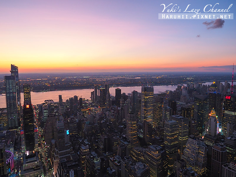 [紐約] 帝國大廈觀景台 Empire State Building：86樓觀景台俯瞰曼哈頓，含帝國大廈觀景台門票/交通/開放時間 @Yuki&#039;s Lazy Channel