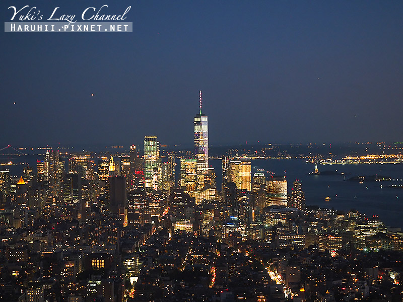 [紐約] 帝國大廈觀景台 Empire State Building：86樓觀景台俯瞰曼哈頓，含帝國大廈觀景台門票/交通/開放時間 @Yuki&#039;s Lazy Channel