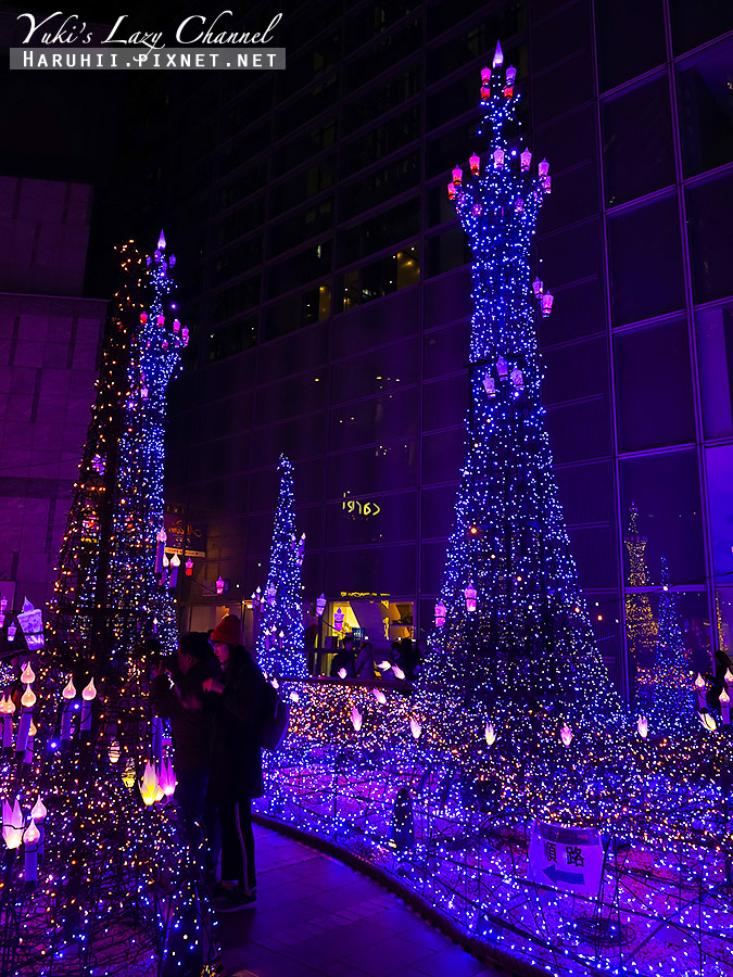 [東京] 汐留Caretta冬季點燈：2019東京聖誕點燈必看景點，阿拉丁主題聖誕燈景 @Yuki&#039;s Lazy Channel