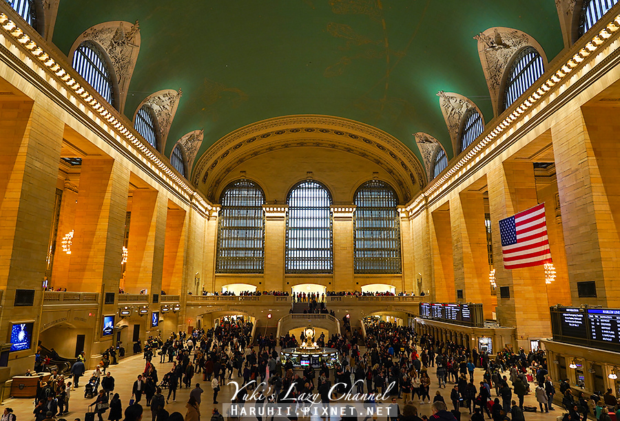 [紐約] 紐約中央車站 Grand Central Terminal：美國最忙碌車站之一，紐約知名電影取景地 @Yuki&#039;s Lazy Channel