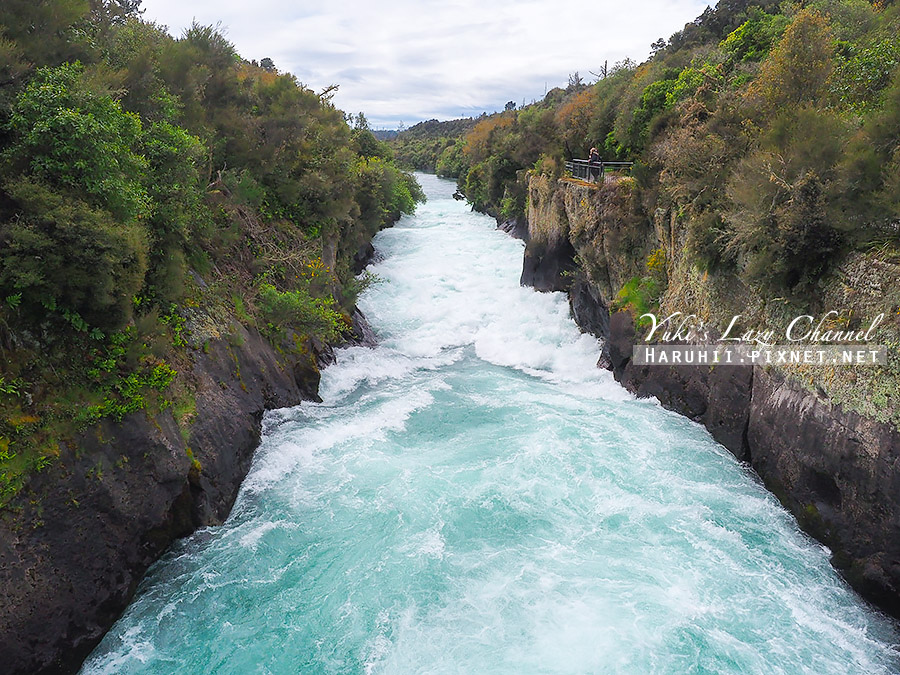 【紐西蘭北島】陶波景點 飛機麥當勞、胡卡瀑布Huka Falls，世界最酷麥當勞插旗！ @Yuki&#039;s Lazy Channel