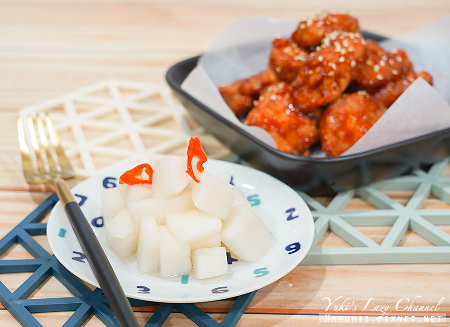 【食譜】韓式醃蘿蔔做法：韓式醃蘿蔔快速做，韓式炸雞好搭檔 @Yuki&#039;s Lazy Channel