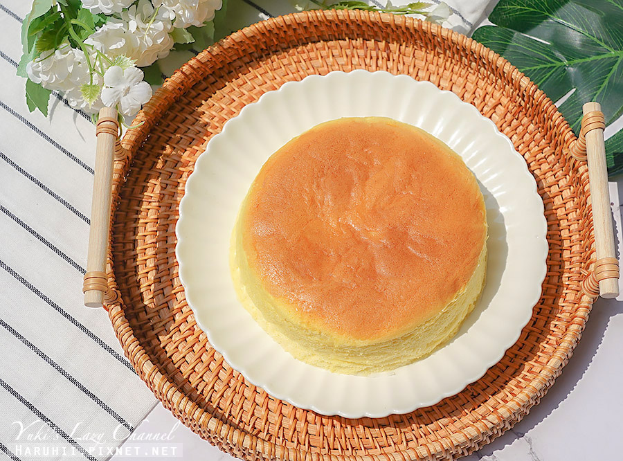 【食譜】日式輕乳酪蛋糕做法，要烤出鬆軟香甜的空氣感不簡單！ @Yuki&#039;s Lazy Channel